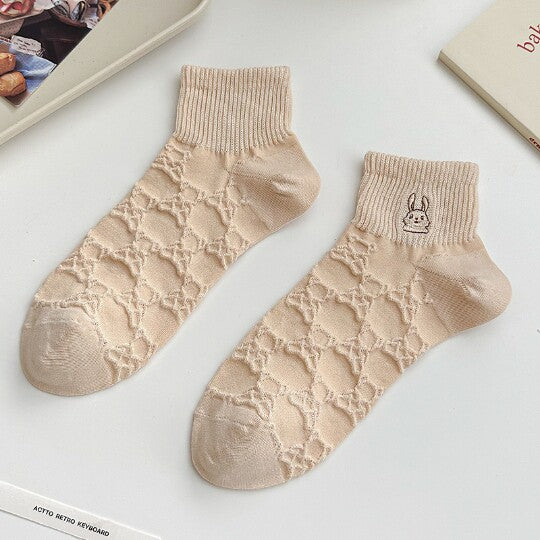 Women Japanese Style Summer Cotton Socks
