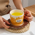 Hand-Painted Dessert Series Ceramic – Cup, Bowls & Plates