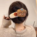 Bow Duckbill Hair Clips – Pudding Bear & Cookie