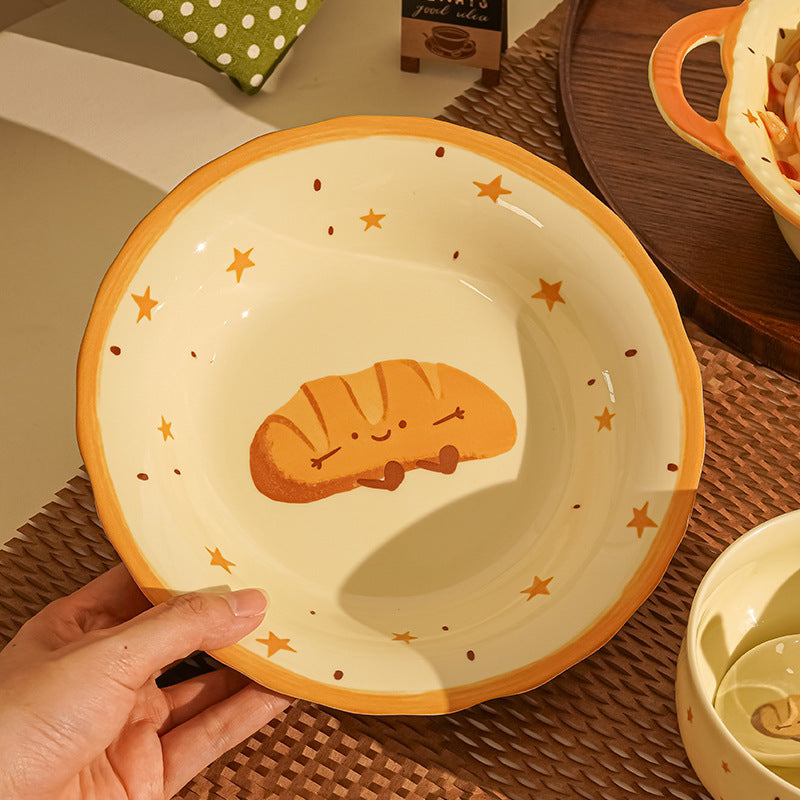 Fruit Croissant 5-Piece Tableware Set