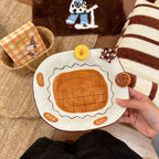 INS Caramel Biscuit Ceramic Series – Spoons, Bowls & Plates
