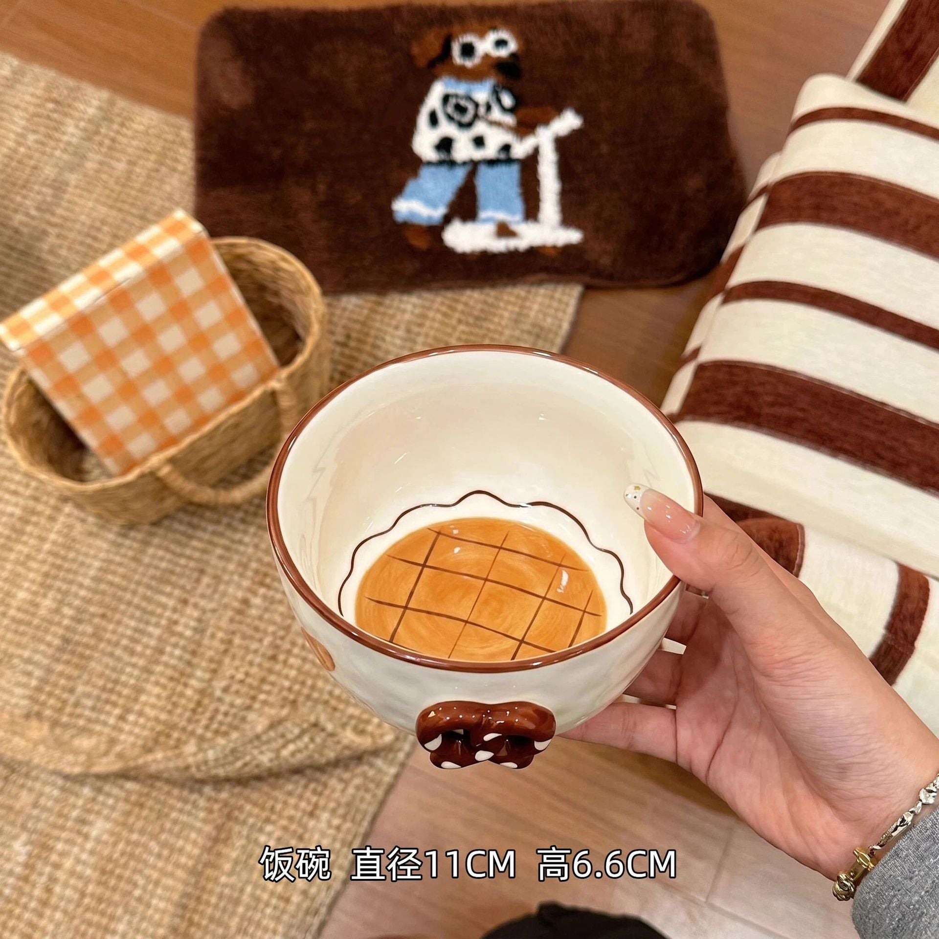 INS Caramel Biscuit Ceramic Series – Spoons, Bowls & Plates