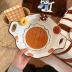 INS Caramel Biscuit Ceramic Series – Spoons, Bowls & Plates