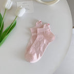 Women Japanese Style Summer Cotton Socks