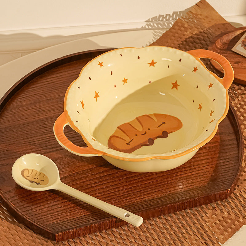 Fruit Croissant 5-Piece Tableware Set