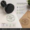 Custom Logo Stamp for Packaging & Branding | Personalized Business Stamp | Office & Small Business Use