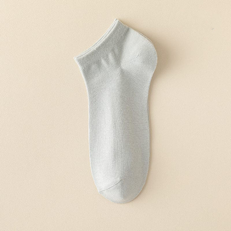 Men Short No-Show Cotton Socks