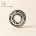 Halyvira miniature 608ZZ ball bearing on warm cream studio background (updated)