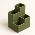 Four-Compartment Desk Rack — AI-generated product visual; verify against the physical sample