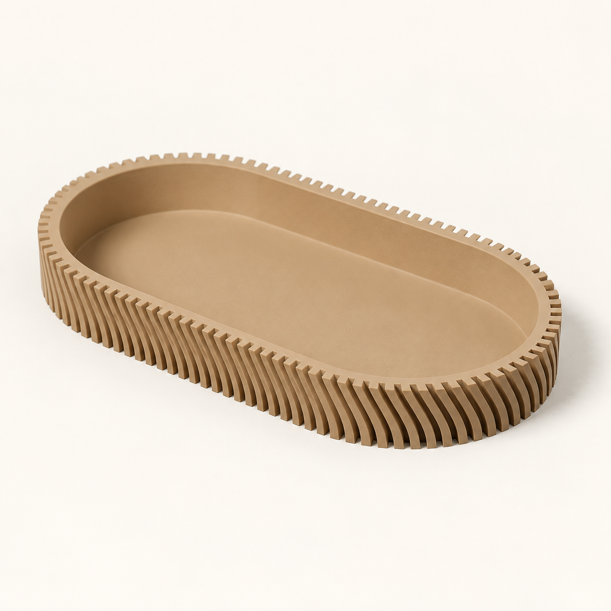 Wave Desk Tray — AI-generated product visual; verify against the physical sample