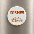 Dishwasher Status Dial — AI-generated product visual; verify against the physical sample