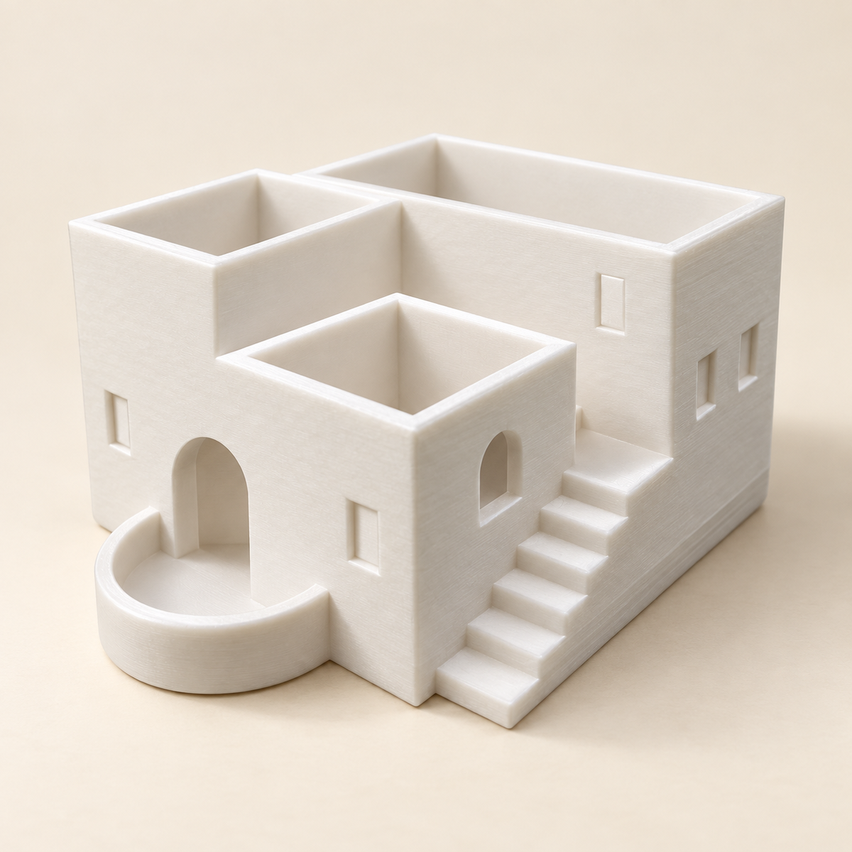 Santorini Succulent Planter — AI-generated product visual; verify against the physical sample