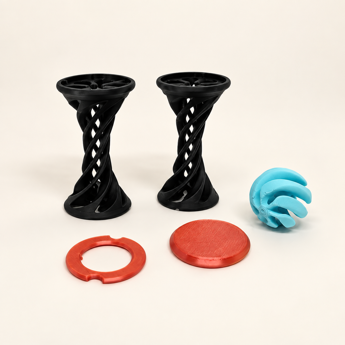 Impossible Slide Desk Sculpture — AI-generated product visual; verify against the physical sample