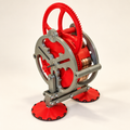 Walking Gyroscope Display — AI-generated product visual; verify against the physical sample