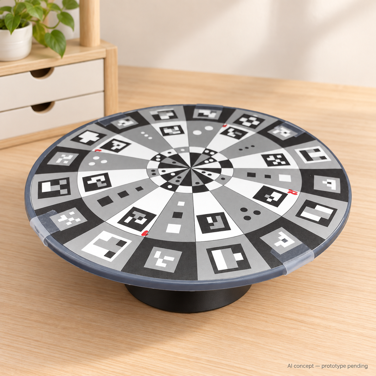 Product Photo Turntable — AI concept + creator reference; prototype pending