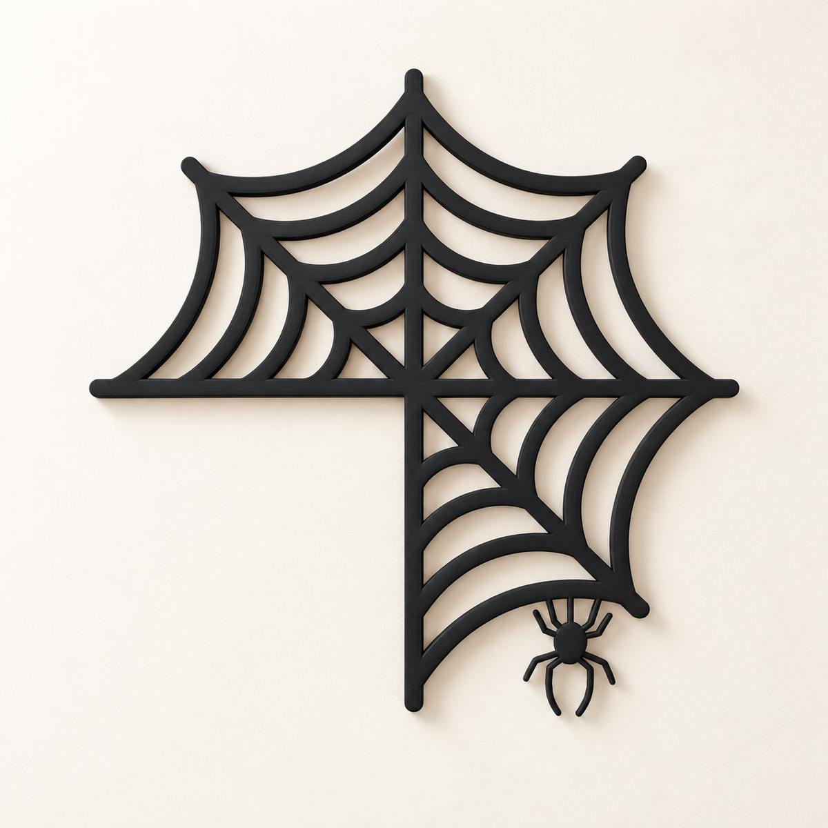 Spiderweb Door Corner — AI-generated product visualization; illustrative colour and finish