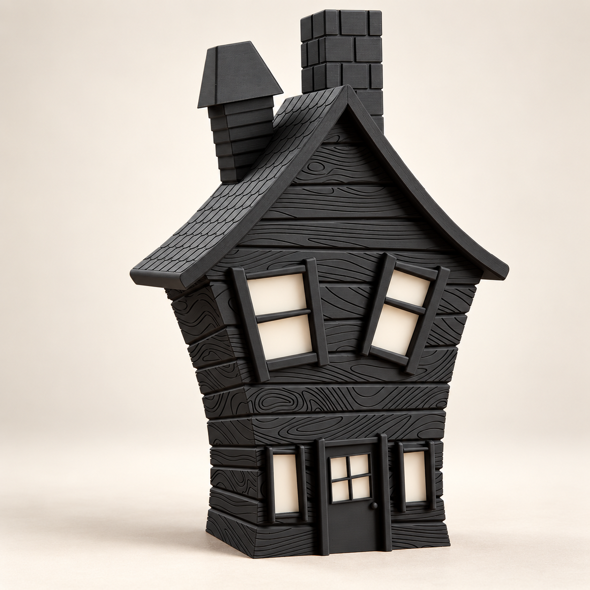 Haunted House LED Lantern — AI-generated product visualization; illustrative colour and finish