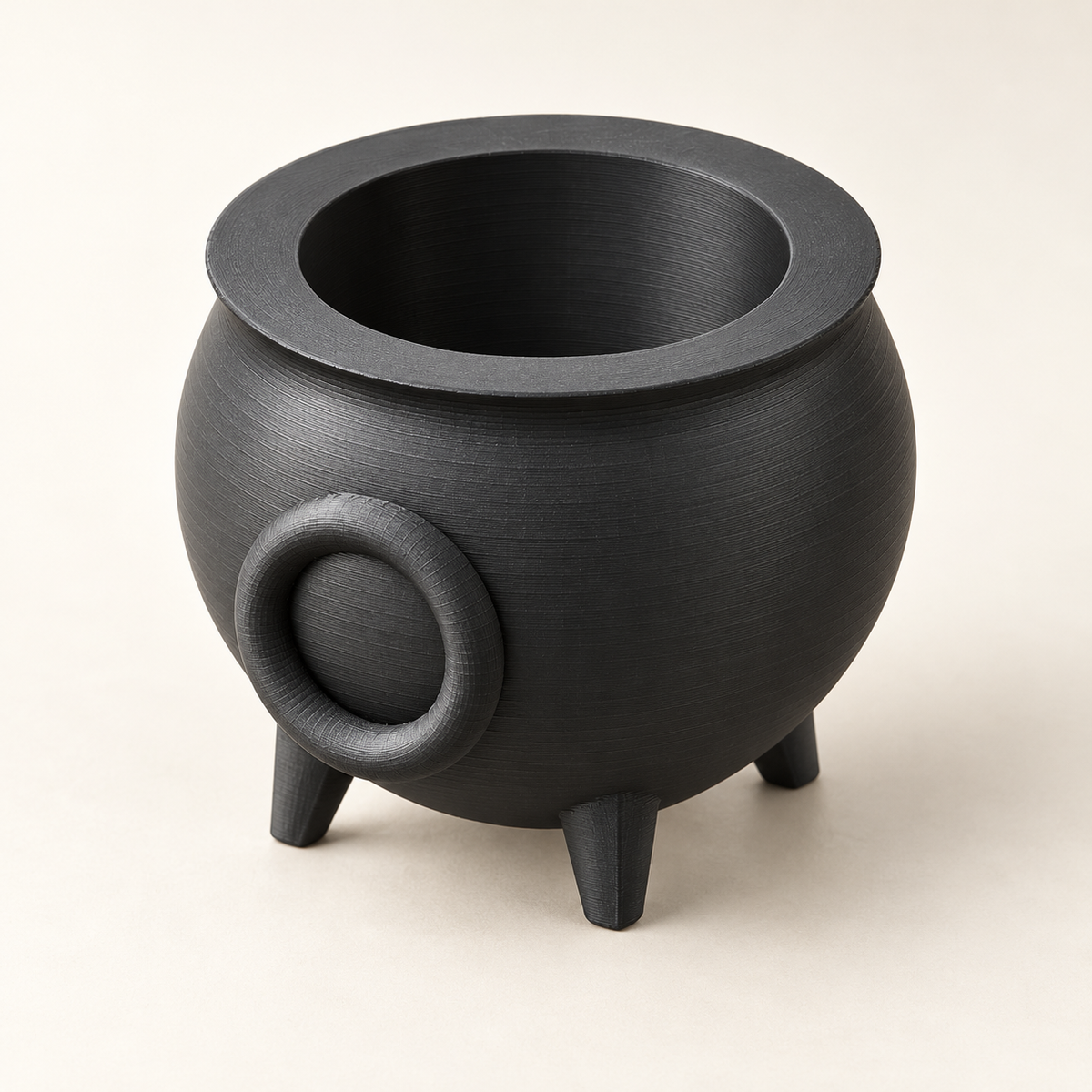 Cauldron LED Tealight Holder — AI-generated product visualization; illustrative colour and finish