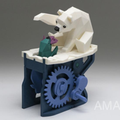 Polar Bear & Seal Motion Scene — design reference