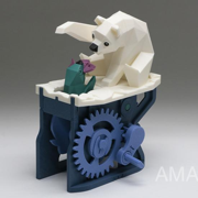 Polar Bear & Seal Motion Scene — design reference