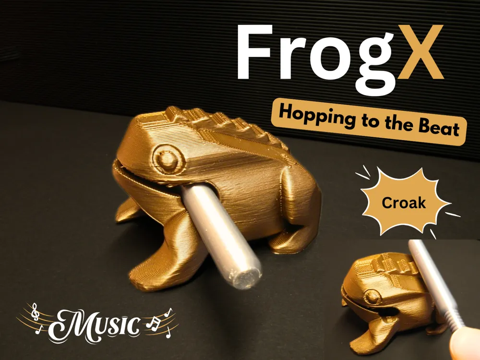 Rainforest Rhythm Frog — design reference
