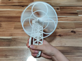 Palm Breeze Squeeze Fan — design reference