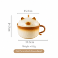 Japanese Bread Cat Underglaze Ceramic Collection