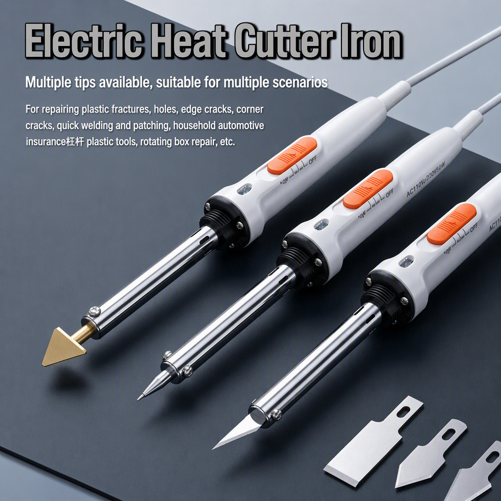 Soldering & Plastic Repair Kit – 3-in-1 Tool & Stand
