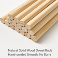 Pine Wood Round Dowels – 20mm x 1m