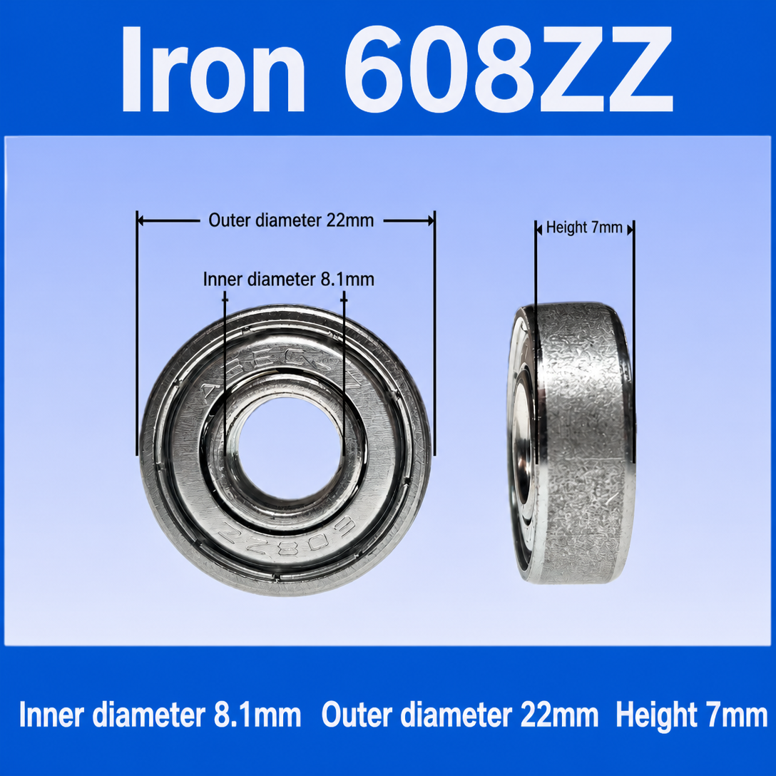 Miniature Bearing 608ZZ – ABEC-7 Scooter Bearing