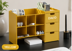 Halyvira DeskHub - Custom Name Desk Organizer